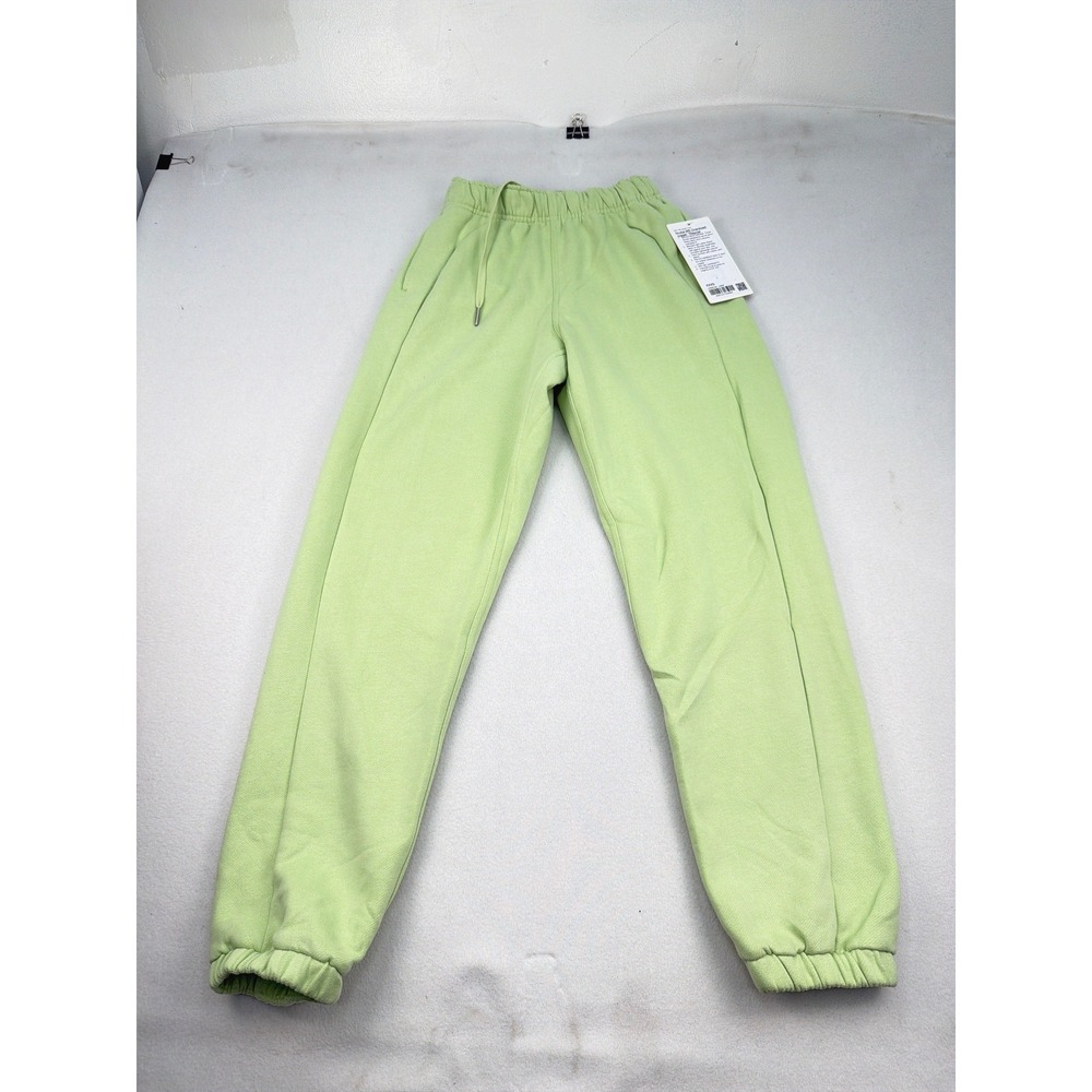 Lululemon Scuba MR Oversized Jogger Regular Limeade Green‎ LW5GLNS XXXS NEW